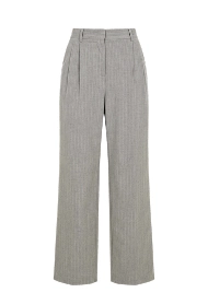 White wide leg pants.